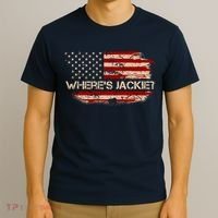 Funny Joe Biden Where's Jackie T-Shirt thumb 3