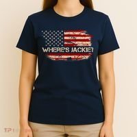 Funny Joe Biden Where's Jackie T-Shirt thumb 4