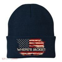 Funny Joe Biden Where's Jackie Beanie thumb 0