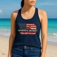 Funny Joe Biden Where's Jackie Women's Tank Top thumb 2
