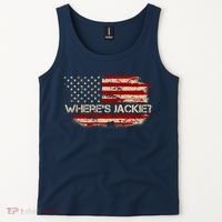 Funny Joe Biden Where's Jackie Tank Top thumb 2