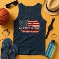 Funny Joe Biden Where's Jackie Tank Top thumb 4