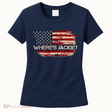 Funny Joe Biden Where's Jackie Women's T-Shirt