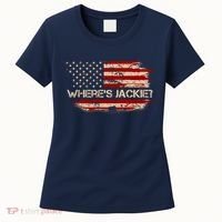 Funny Joe Biden Where's Jackie Women's T-Shirt thumb 0