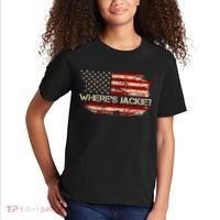 Funny Joe Biden Where's Jackie Kids T-Shirt thumb 2