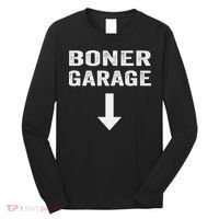 Funny Joke Boner Garage Long Sleeve Shirt thumb 0