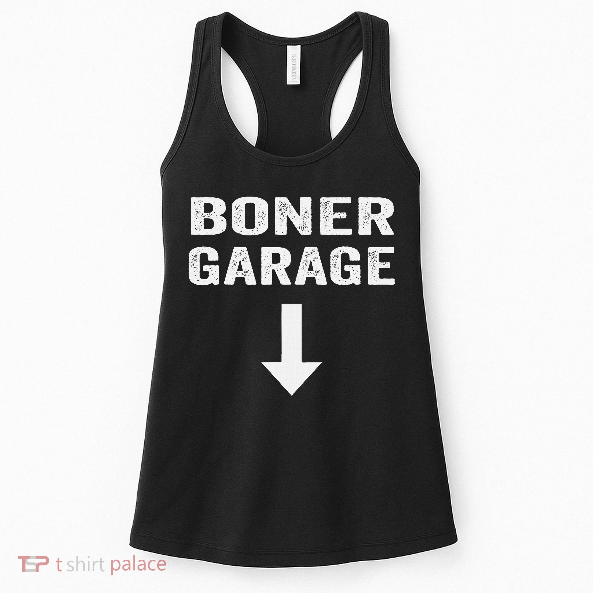 Funny Joke Boner Garage Women's Tank Top