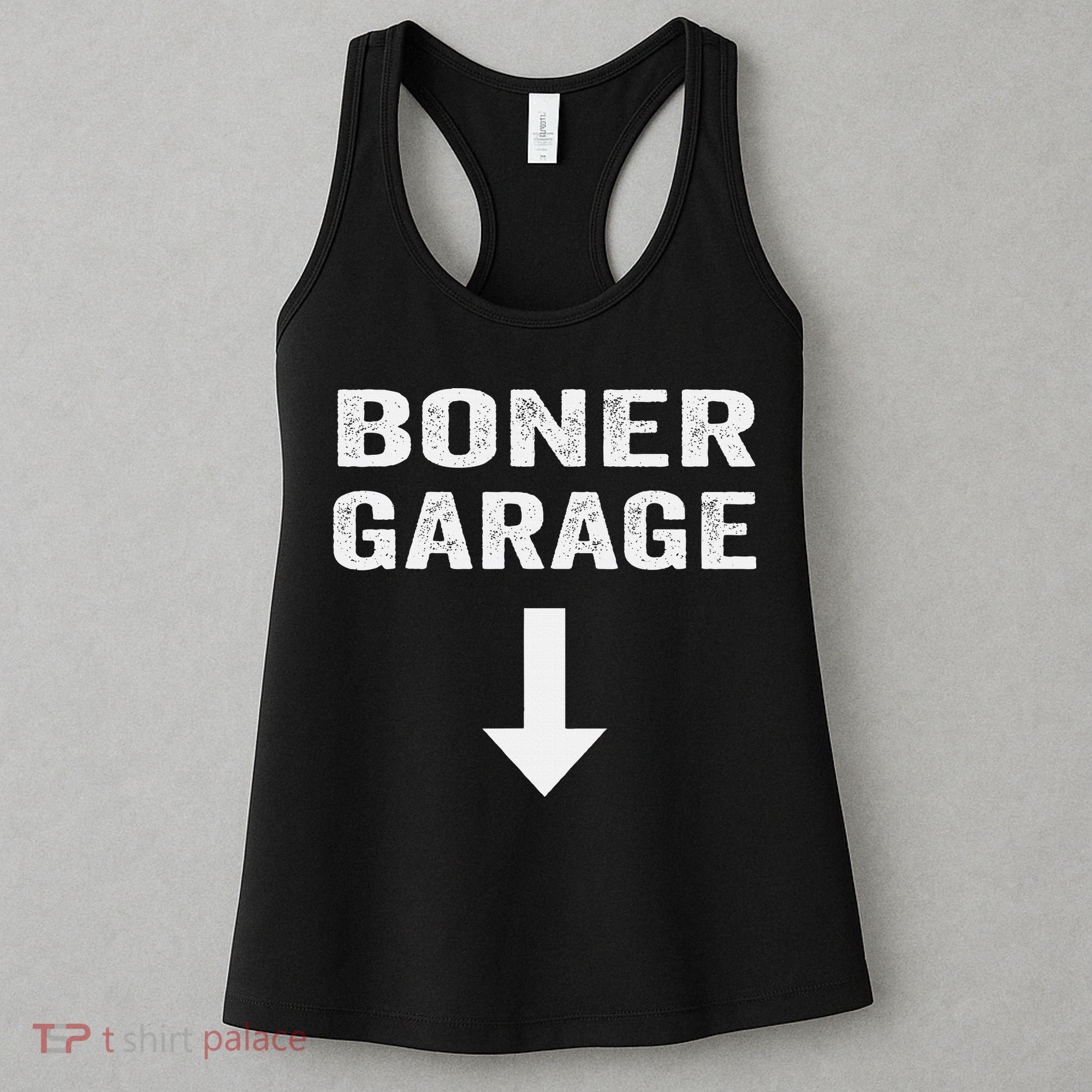 Funny Joke Boner Garage Women's Tank Top