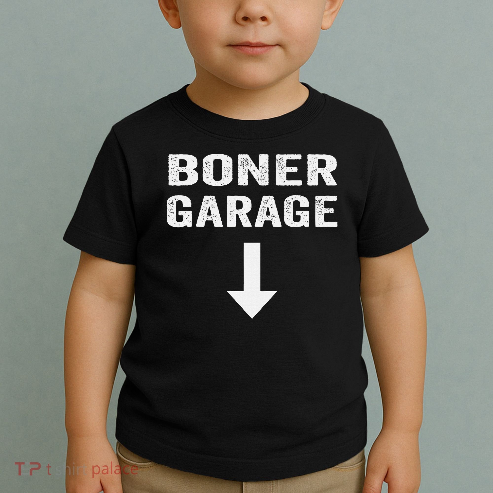 Funny Joke Boner Garage Toddler T-Shirt