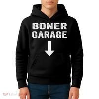 Funny Joke Boner Garage Kids Hoodie thumb 4