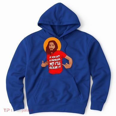 Funny Jesus Christian Meme Yo Ill Solve It Christmas Hoodie