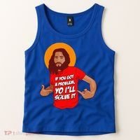 Funny Jesus Christian Meme Yo Ill Solve It Christmas Tank Top thumb 2