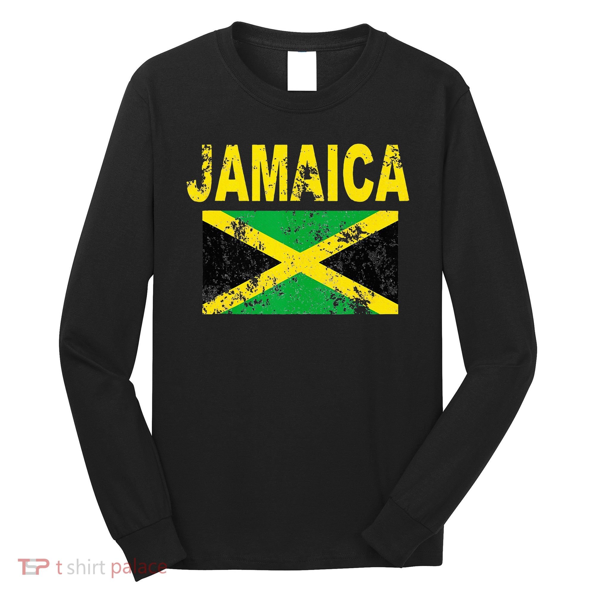 Flag Jamaica Cool Jamaican Flags Women Gift Long Sleeve Shirt