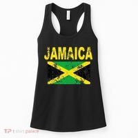 Flag Jamaica Cool Jamaican Flags Women Gift Women's Tank Top thumb 0