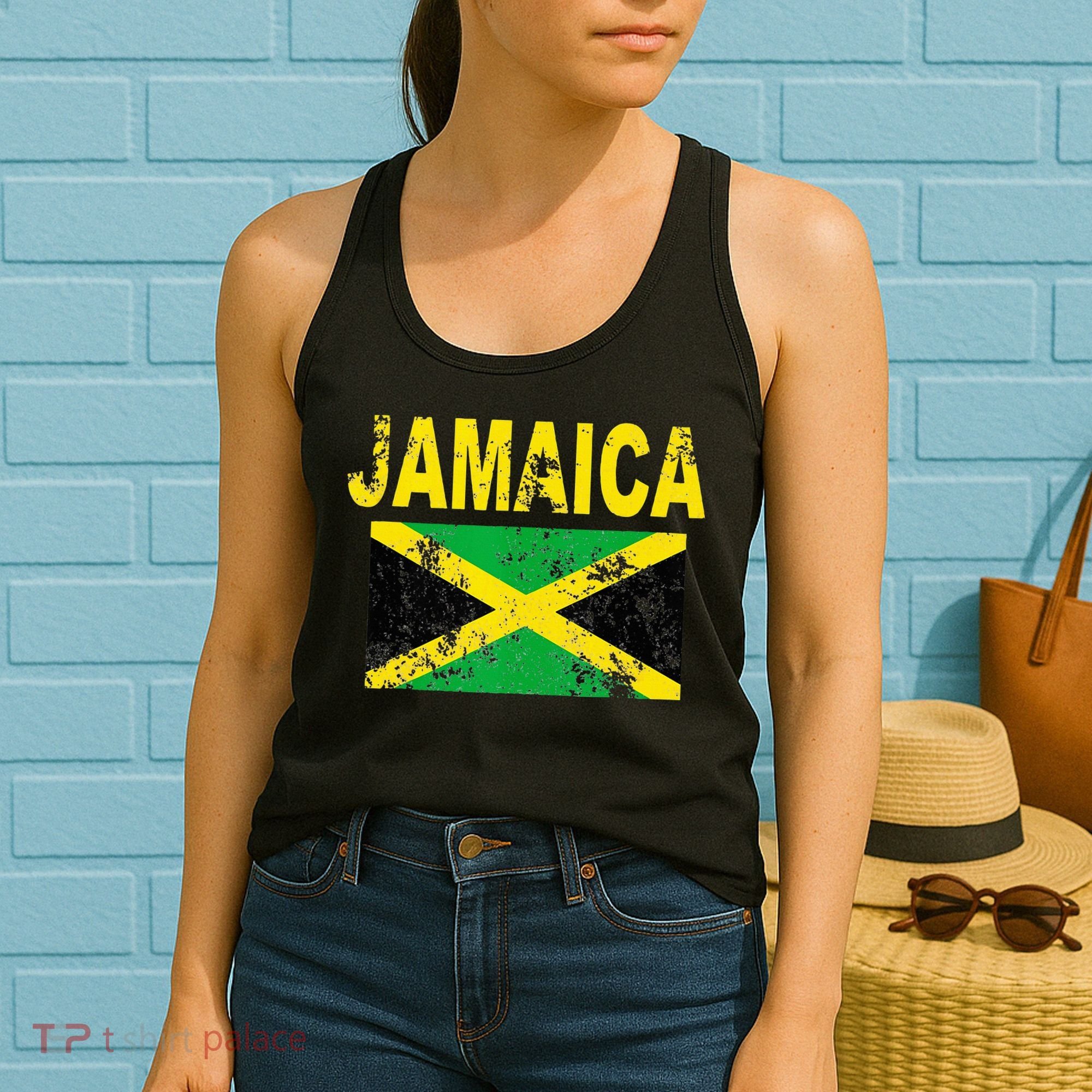 Flag Jamaica Cool Jamaican Flags Women Gift Women's Tank Top