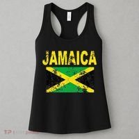Flag Jamaica Cool Jamaican Flags Women Gift Women's Tank Top thumb 3