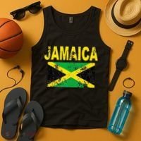 Flag Jamaica Cool Jamaican Flags Women Gift Tank Top thumb 4
