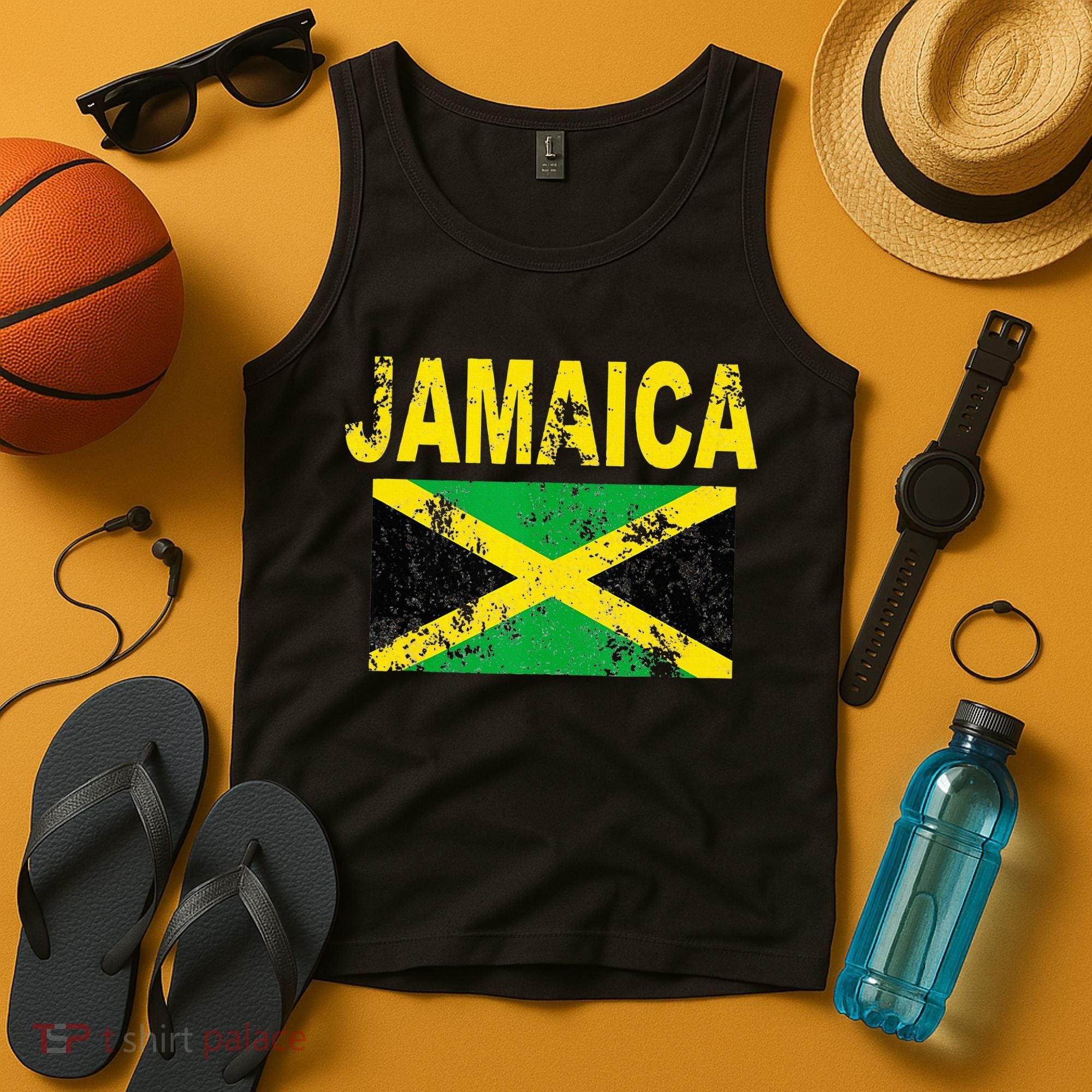 Flag Jamaica Cool Jamaican Flags Women Gift Tank Top
