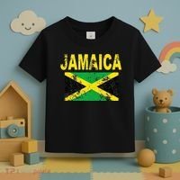 Flag Jamaica Cool Jamaican Flags Women Gift Toddler T-Shirt thumb 3