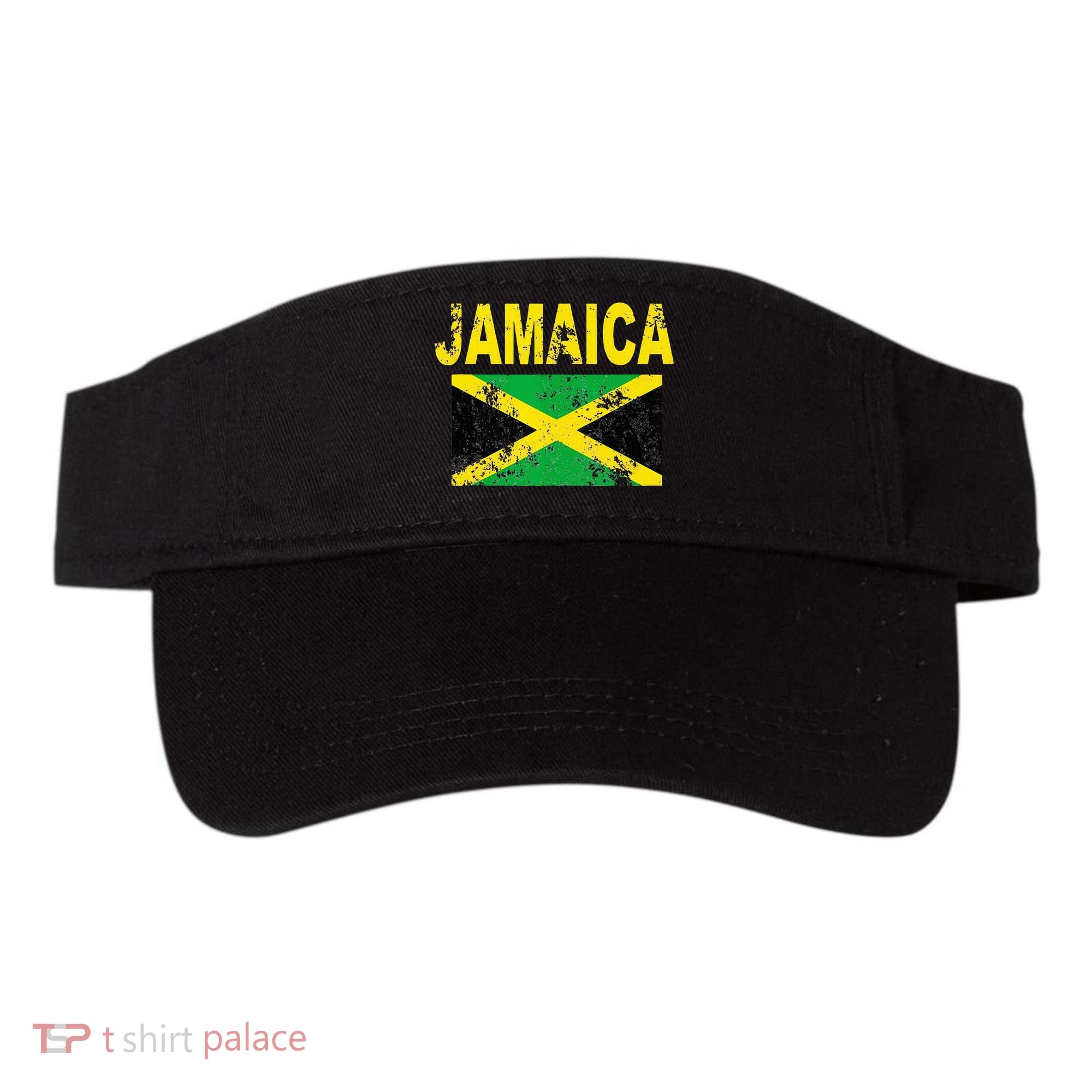 Flag Jamaica Cool Jamaican Flags Women Gift Visor