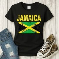 Flag Jamaica Cool Jamaican Flags Women Gift Women's T-Shirt thumb 3