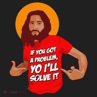 Funny Jesus Christian Meme Yo I'll Solve It Christmas Women's Sweatshirt thumb 2