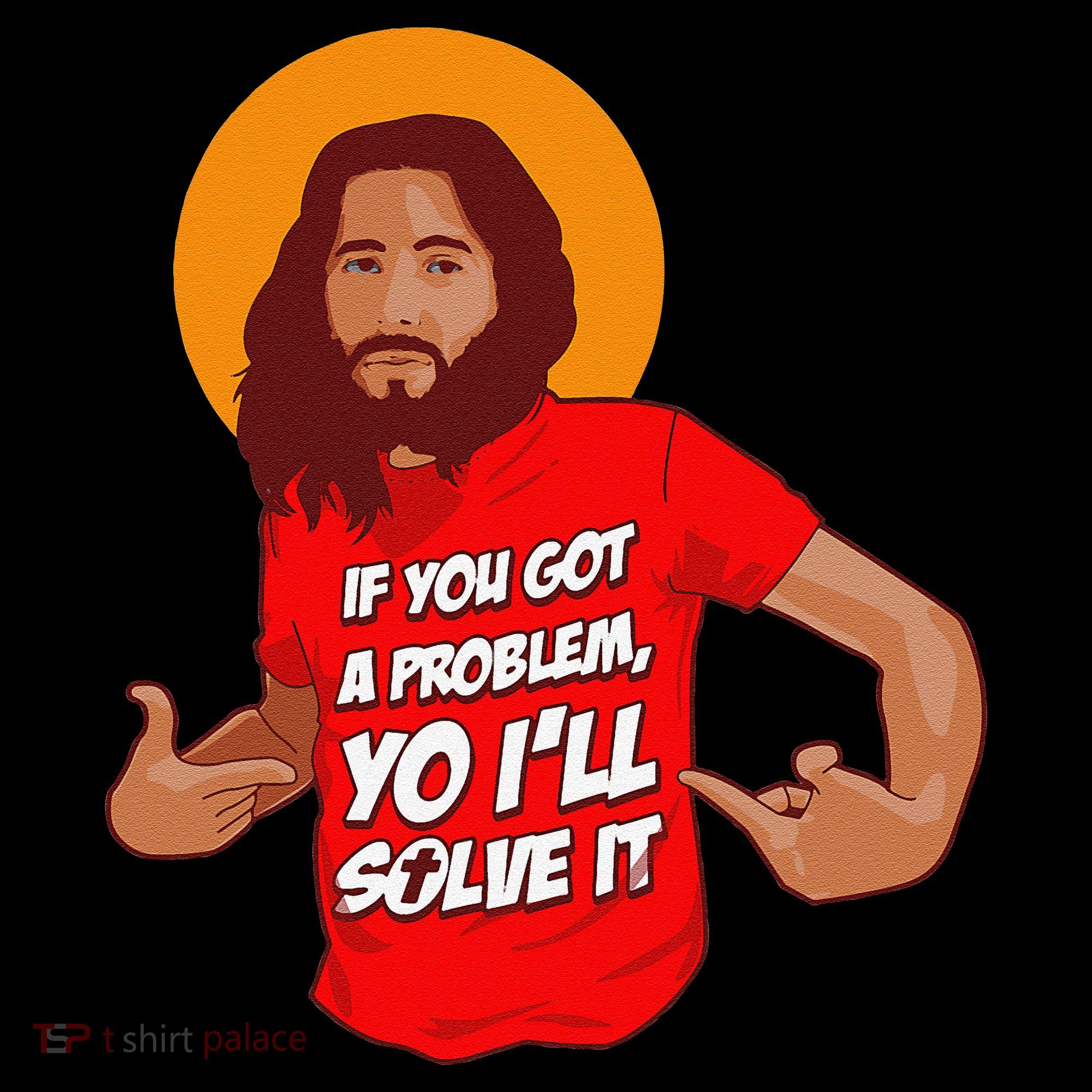 Funny Jesus Christian Meme Yo I'll Solve It Christmas Women's Tank Top
