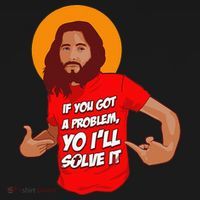 Funny Jesus Christian Meme Yo I'll Solve It Christmas Women's Long Sleeve Shirt thumb 2