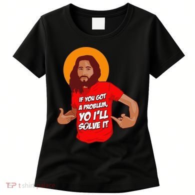 Funny Jesus Christian Meme Yo I'll Solve It Christmas Women's T-Shirt