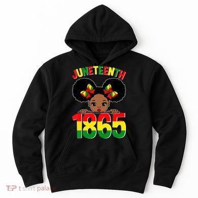 Funny Juneteenth Celebrating 1865 Cute Black African American Hoodie