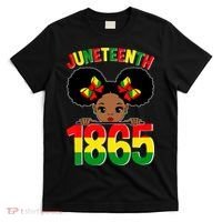 Funny Juneteenth Celebrating 1865 Cute Black African American T-Shirt thumb 0