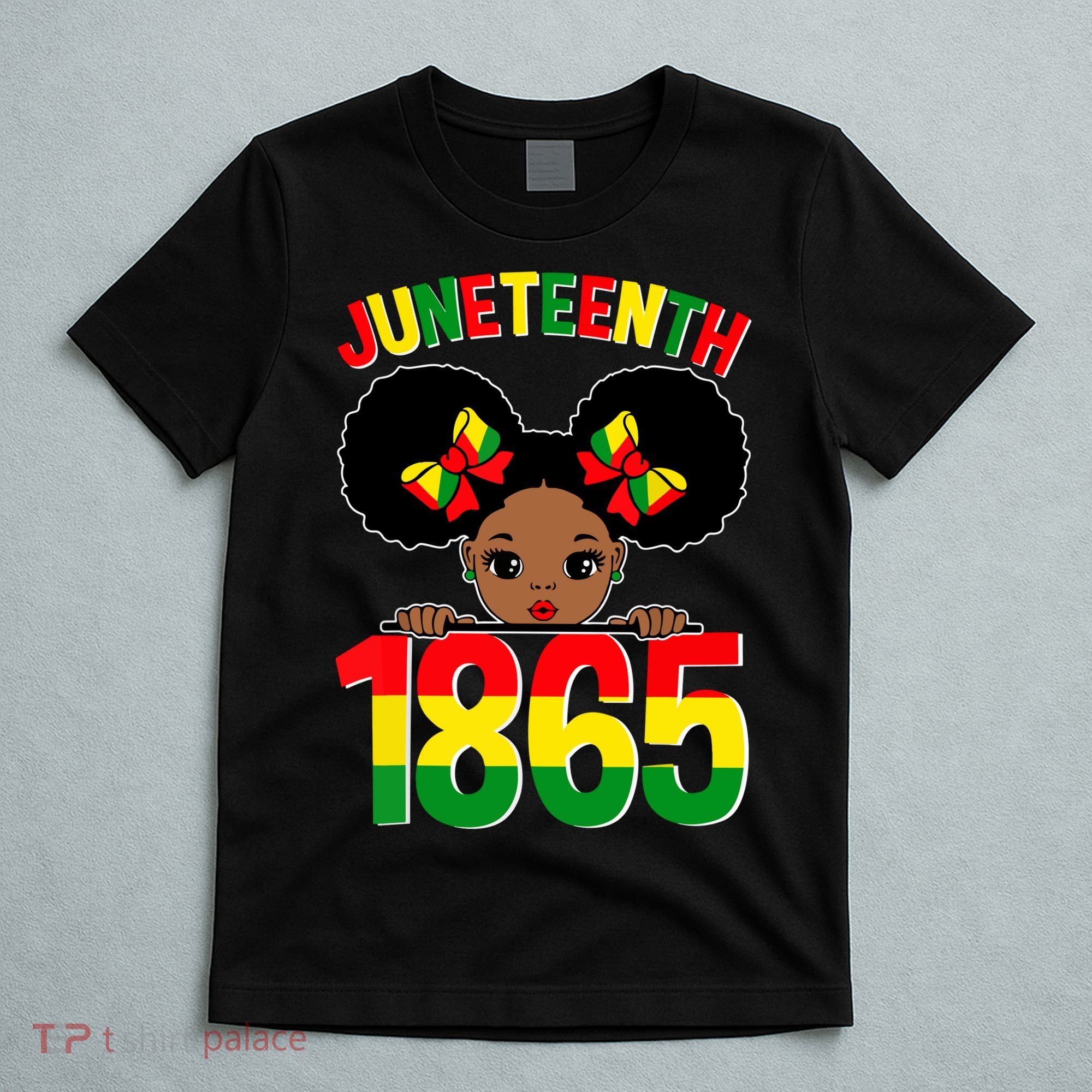 Funny Juneteenth Celebrating 1865 Cute Black African American T-Shirt