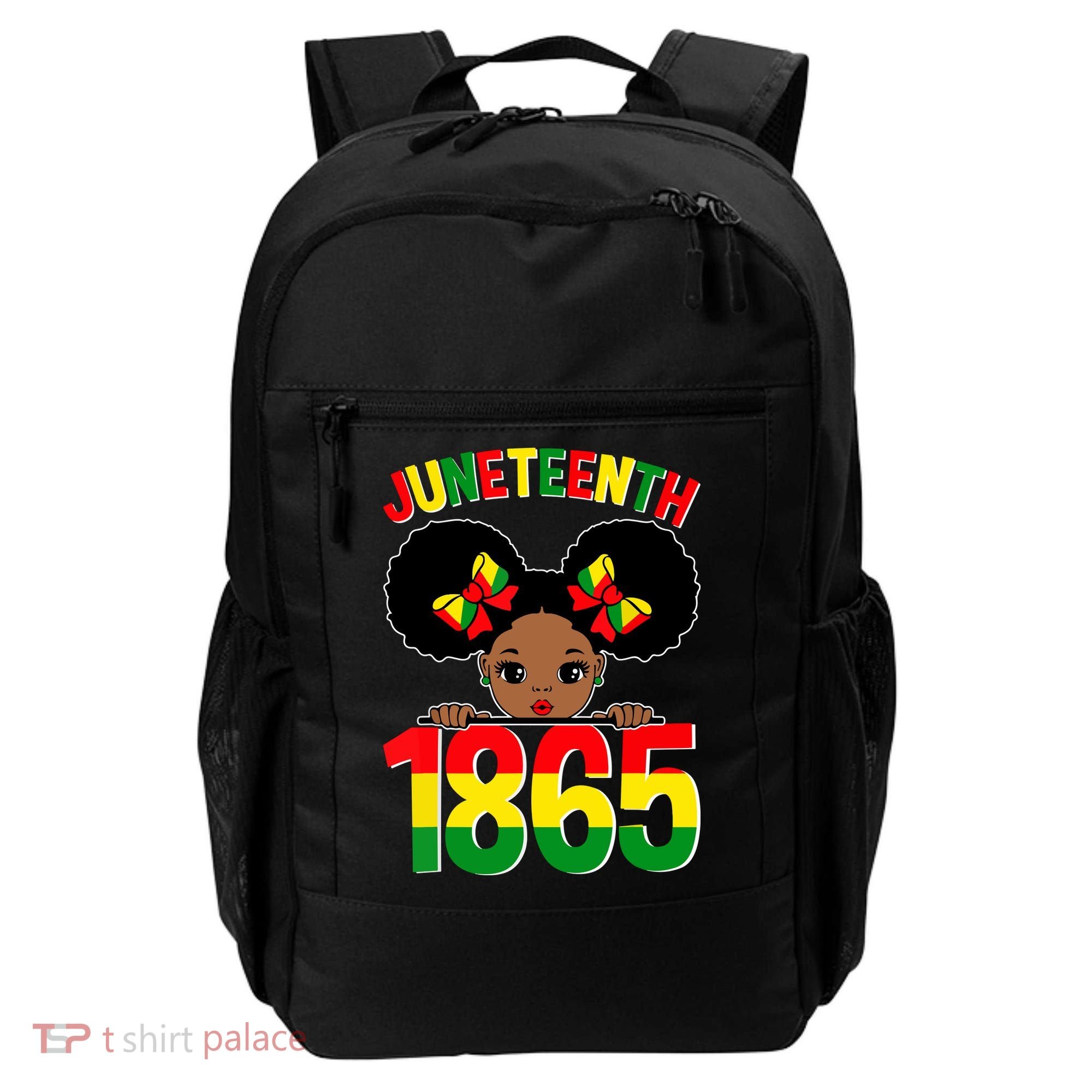 Funny Juneteenth Celebrating 1865 Cute Black African American Backpack