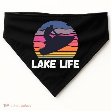 Funny Jetski Cool Gift Jetskiing Jet Ski Accessory Gift USA-Made Doggie Bandana