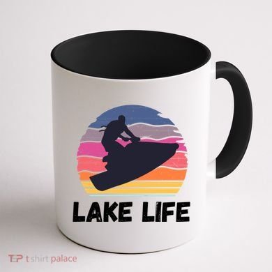 Funny Jetski Cool Gift Jetskiing Jet Ski Accessory Gift Coffee Mug back