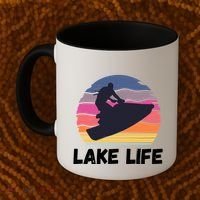 Funny Jetski Cool Gift Jetskiing Jet Ski Accessory Gift Coffee Mug thumb 2