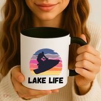 Funny Jetski Cool Gift Jetskiing Jet Ski Accessory Gift Coffee Mug thumb 3