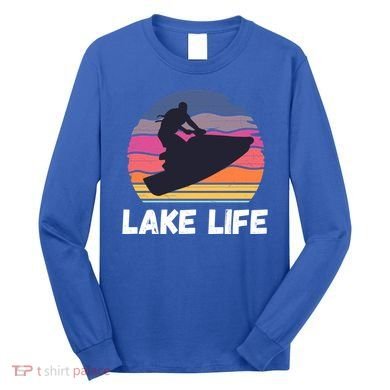 Funny Jetski Cool Gift Jetskiing Jet Ski Accessory Gift Long Sleeve Shirt