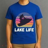 Funny Jetski Cool Gift Jetskiing Jet Ski Accessory Gift T-Shirt thumb 3