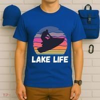 Funny Jetski Cool Gift Jetskiing Jet Ski Accessory Gift T-Shirt thumb 6