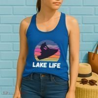 Funny Jetski Cool Gift Jetskiing Jet Ski Accessory Gift Women's Tank Top thumb 2