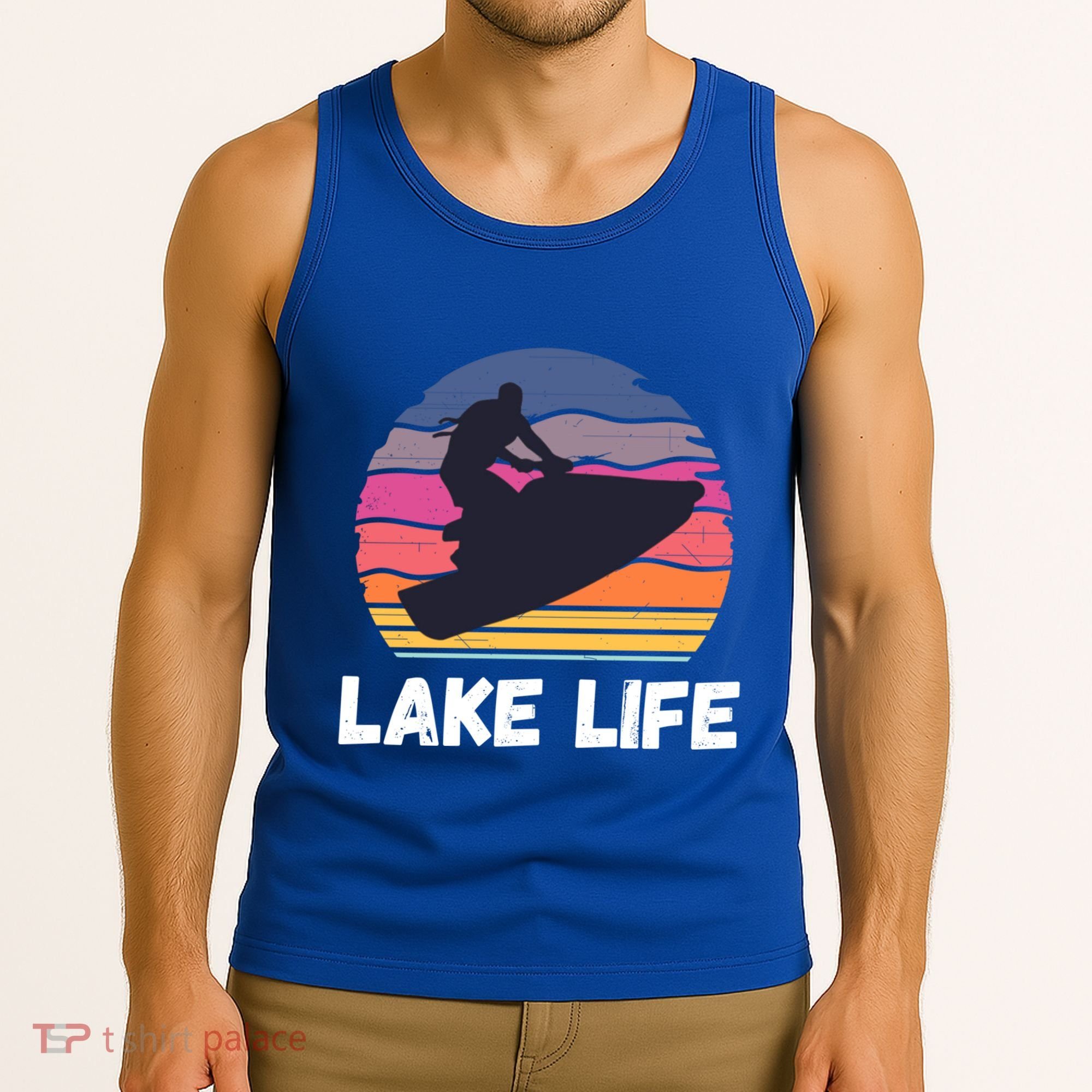 Funny Jetski Cool Gift Jetskiing Jet Ski Accessory Gift Tank Top