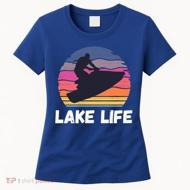 Funny Jetski Cool Gift Jetskiing Jet Ski Accessory Gift Women's T-Shirt