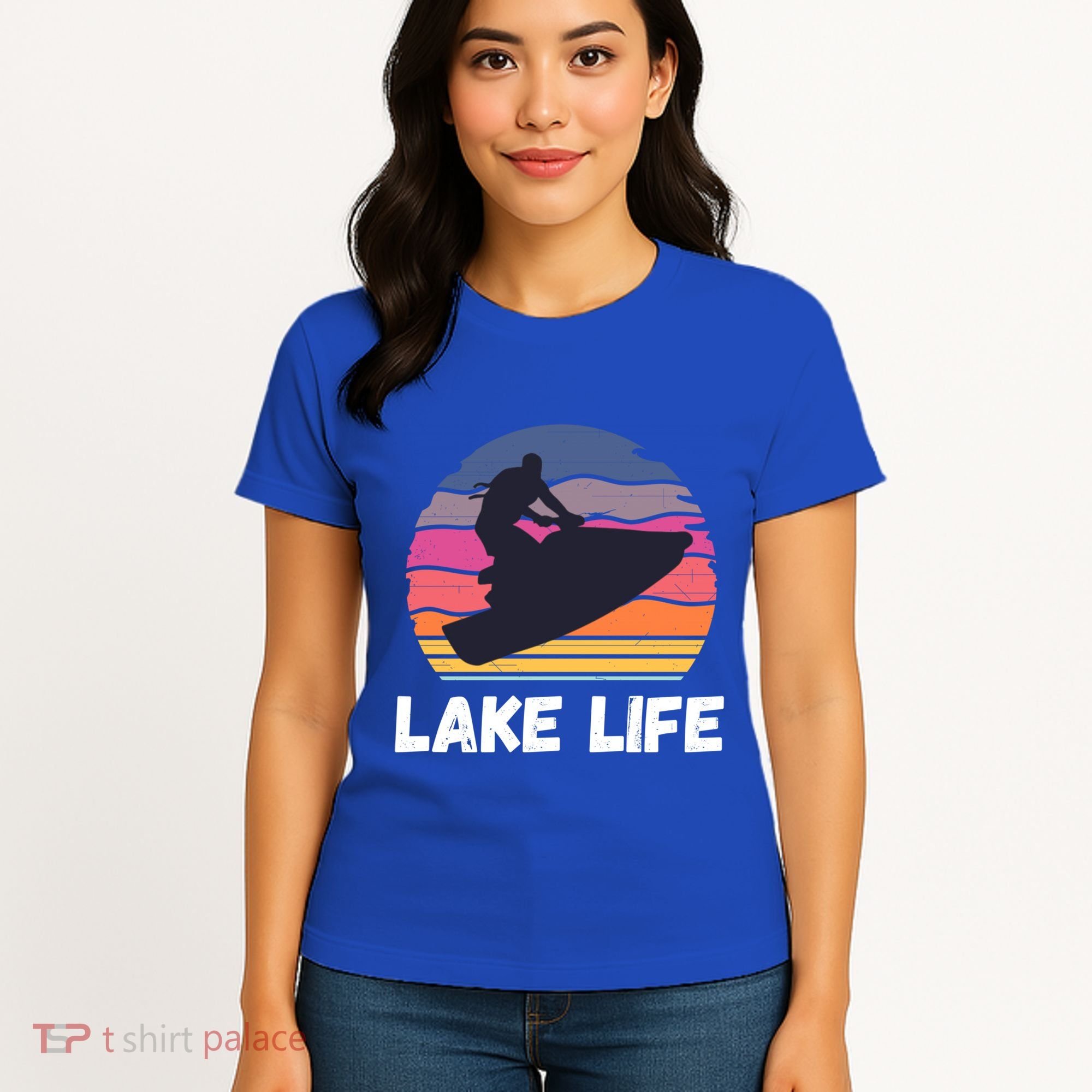 Funny Jetski Cool Gift Jetskiing Jet Ski Accessory Gift Women's T-Shirt