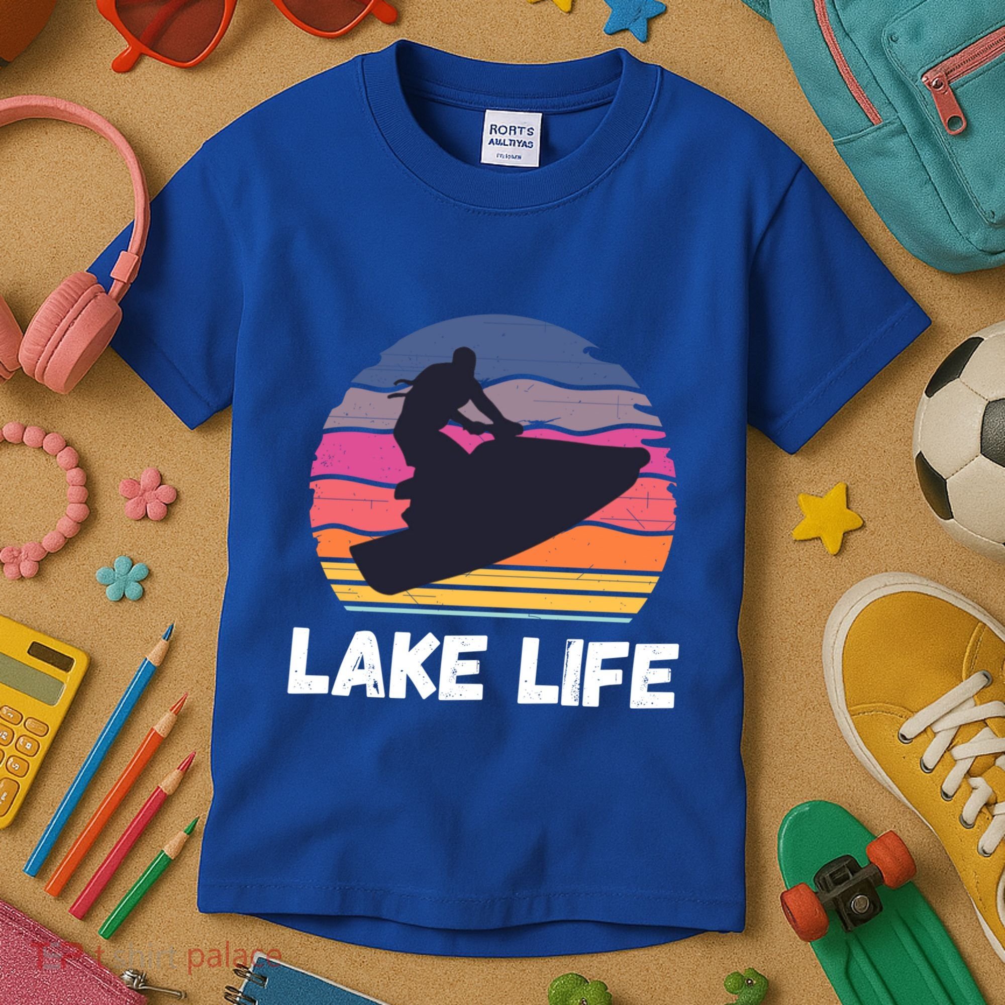 Funny Jetski Cool Gift Jetskiing Jet Ski Accessory Gift Kids T-Shirt