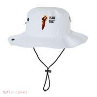 Funny Jesus Christ I Saw That Meme Religious Cool Retro God Bucket Hat thumb 0