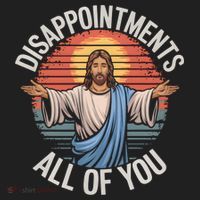 Funny Jesus Disappointments All Of You Sarcastic Beanie thumb 2