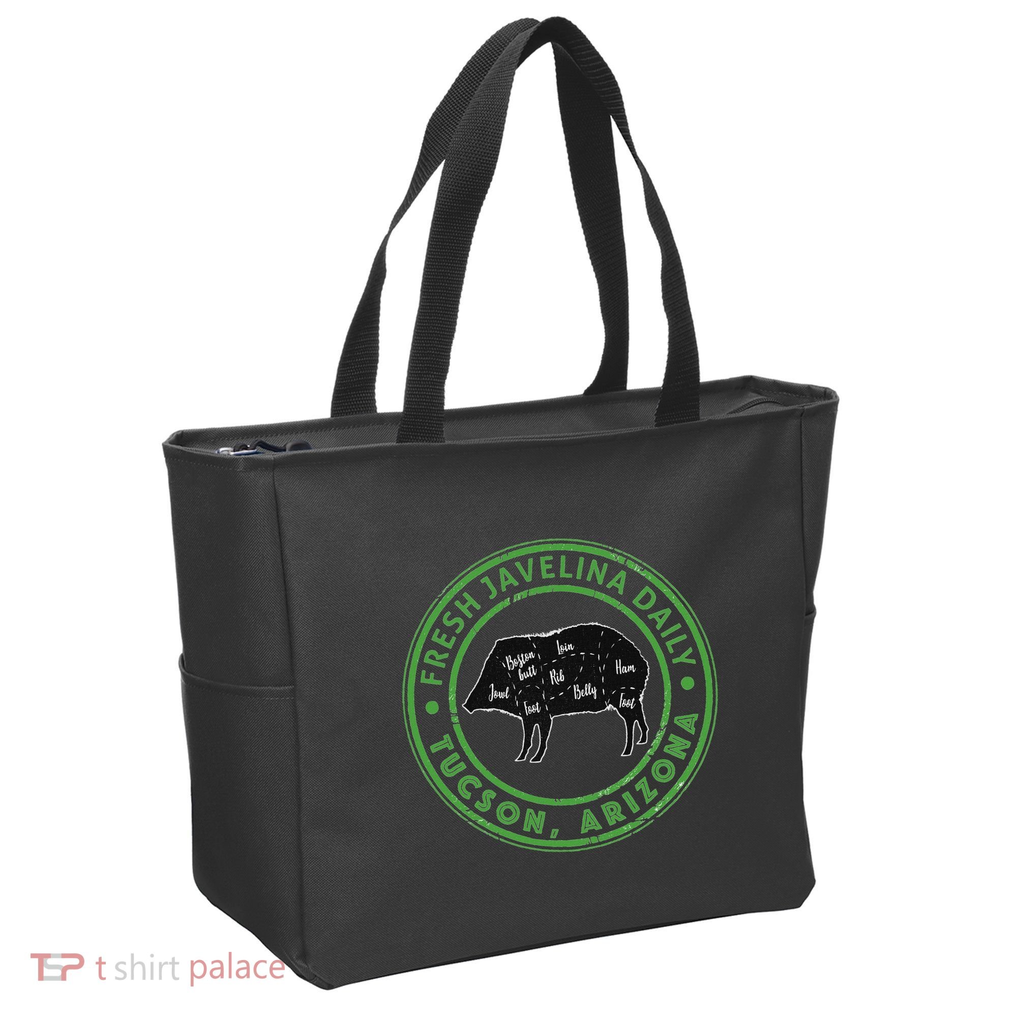 Fresh Javelina Daily Tucson Arizona Souvenir Tote Bag