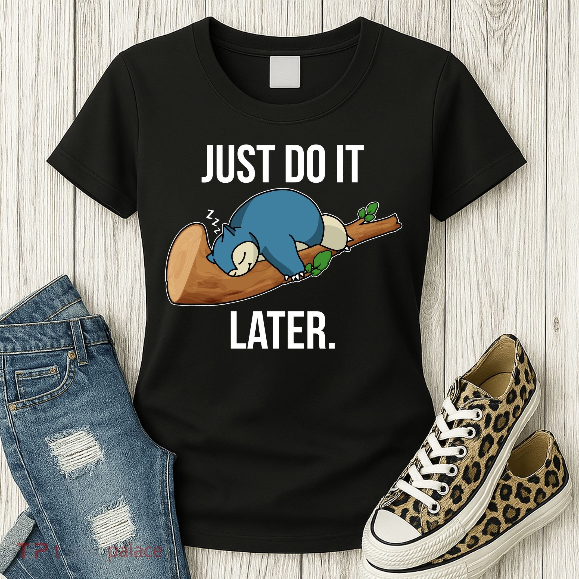 Funny Just Do It Later Women's T-Shirt