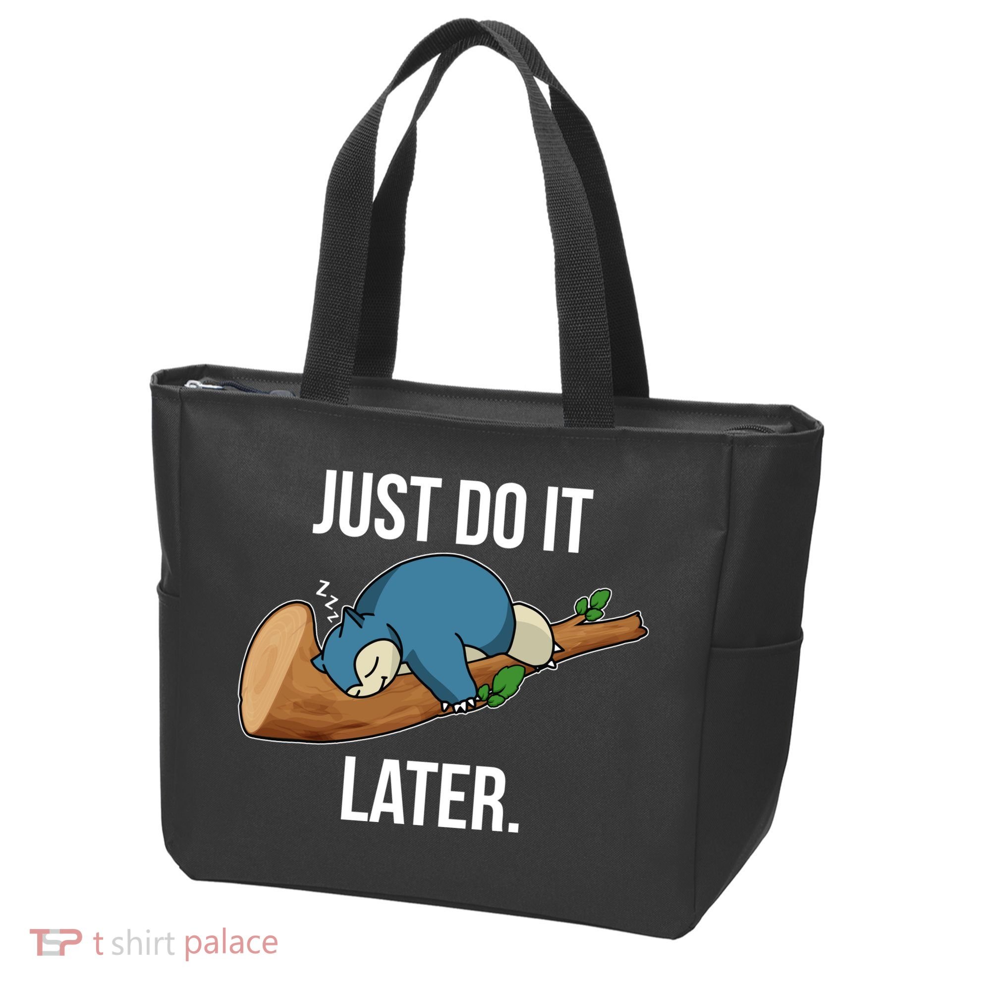 Funny Just Do It Later Tote Bag